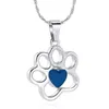 Pendentif Colliers Pour Animaux Cendres Titulaire Souvenir En Acier Inoxydable Jewlery Design Forme Urne Crémation Collier K0225-4Pendant PendantPendant