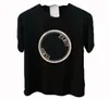 Мужская футболка уличная модная бренда летняя монета узор хлопковой футболка с пулором INS Lovers с короткой рукавом круглая шея хип-хоп футболка