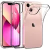 Clear Soft TPU Cases For iPhone 14 13 Pro 12 mini 11 XS Max XR 6 6s 7 8 Plus SE2 SE3 2022 Shockproof Case Transparent Silicone Cover