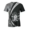 メンズTシャツクックアイランドポリネシア文化3Dプリント2022ファッションサマーハラジュクTシャツユニセックストップOネック半袖C27MEN'SMEMEN