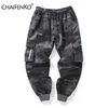 Chaifenko Brand Mens Joggers byxor Camouflage Cargo Byxor Män Hip Hop Skateboard Jogger Fashion Casual Beam Feet Pant Men M-8XL 220325