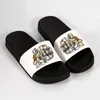 Slippers City Puppy Pattern Summer Print Open Toe Sandals 2022 Женщины шлепанцы для женщин