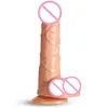 Nxy Dildos 20pcs Flesh Dildo Realistic with Suction Cup Sucker Big Artificial Penis for Women Female Masturbator Adult Sex Product Toys 220420