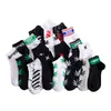 Chaussettes pour hommes paires hommes marée automne et hiver coupe basse couleur unie coton bateau hip-hop skateboard chaussettes courtes hommes hommes hommes