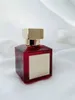 Flaskmärke parfymspray för kvinnan man rouge 540 70 ml söt mandelmutter harts orientaliska blommor anteckningar doft snabbt fartyg