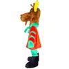 Performance Elk Mascot Costumes Halloween Christmas Animal Cartoon Character Outfits Suit Advertising Carnival Unisex Outfit