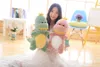 Cute little dinosaur plush toy girl doll sleeping pillow doll children's day birthday gift for girls