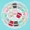 Baby Silicone Teethers Cute Coffee Cup Design Teething Toys BAP Free Soft Chewable Soothers Shower Gifts