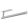 Hooks Rails Paper Handtuchhalter-unter-Schrank Rack Wandhalterhalter für Küchenbadezimmerhooks