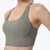 Reggiseni da yoga da donna Tute traspiranti nude con pettorali Abbigliamento da yoga Costola Traspirante Fitness Intimo da corsa Top da donna Nuovo VELAFEE