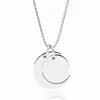 Collier Moon I Love You To The Moon And Back For Mom Sister Family Pendentif Saint Valentin Present285R