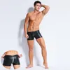 Sous-vêtements masculins sous-vêtements ouverts entrejambe culottes latex fétiche gay cage à pénis boxer shorts sexy sissy lingerie pour bdsm bondage sexunderpants