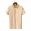 Stylist pikétröjor för män Lyxiga Italien Herr Designerkläder Kortärmad Mode Casual Man Sommar T-shirt Många färger finns tillgängliga Storlek M-3XL