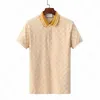 Mens Stylist Polo Shirts Luxury Italy Men Designer Clothes Short Sleeve Fashion Casual Man Summer T Shirt Many colors are available Size M-3XL