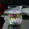 LED Automatic Flashing Cup Multi-color Light Up Mug Wine Beer Glass Whisky Drink Cup Kitchen Christmas Bar Club Birthday Party