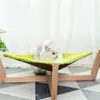 Łóżka kota meble pet bukowy drewniany hamak przenośna ściółka wisząca poduszka