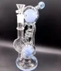 14mm fêmea articulação conjunta bong enorme iceshs originais bongs 12 polegadas tubos de água receixo matriz debacos de cachorro azul cachorro azul lidar com tigela