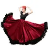 Abbigliamento da palcoscenico Gonne da flamenco Abito spagnolo per le donne Costumi da ballo Gypsy Swing Skirt Chorus Performance Spagna Corrida Bigdance
