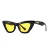 Солнцезащитные очки классические дизайнерские кошачьи глаза женщины винтаж милые туристические солнце