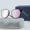 Designerskie okulary przeciwsłoneczne klasyczne okulary przeciwsłoneczne męskie i damskie na zewnątrz okulary przeciwsłoneczne PC Frame Fashion Lady UV400 okulary przeciwsłoneczne lusterka