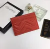 Monedero de diseñador de lujo Titular de la tarjeta de calidad Cuero genuino Estilo de Francia Mujeres hombres Monederos Llavero para hombre Moneda de crédito Mini Monedero Bolso Encanto Lona marrón