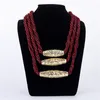 2020 Juni Mehrschichtige Perlenkette Romantische Halskette mit künstlichen Perlen