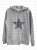 Патч дизайны Lucky Stars Zipper Hoodie Женщины Harajuku Vintage Highstreet Men Men Shape Cardigan Retro с длинным рукавом 220801