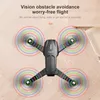 K106 OAS hinder undvikande drones LED-belysning Quadcopter Dual Camera 4K Drone Aerial Camera Aircraft DHL Ship