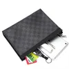 Wallet Fashion Simple Leather iPad Hand Bag Business Leisure Envelope عالية السعة الكورية من الرجال