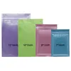 Sac refermable Zip Mylar Multi Color Food Storage Sacs en papier d'aluminium Sac d'emballage en plastique pour sel de thé Pochettes étanches à l'humidité BH6236 TQQ
