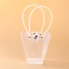 Emballage cadeau Creative Transparent PVC Boîtes Emballage Sacs à main pour fleurs Décor Plastique étanche BagGift