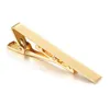 Men Classic Tie Clip Silver Gold Black Necktie Tie Bar Pinch Clips Suitable for Wedding Anniversary Business and Daily Life