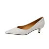 Сандалии Женщины Pums Spring Outum Cuze Work Shoy Slip-On Ladies Elegant Pum