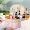 Kosmetiska väskor fall av hög kvalitet damväska kvinnlig skönhet nagelbox reser stor kapacitet lagring resväska makeup mode