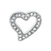 50 Stück 8 mm Strass-Herz-Dia-Charm, passend für 8 mm Armband, Armband, Haustierhalsband, DIY-Zubehör. 7096563