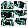 Blouses voor dames shirts Famale Casual Holiday Beach Gedrukt Kimono Shirt Summer Open Front Women los Long Sashes Green Top Blouse Chic