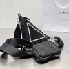 Lafite 삼각형 비치 가방 밀짚 크로스 바디 가방 어깨 가방 자수 편지 인쇄 된 분리 가능한 스트랩 왕 가방 코인 지갑 지퍼 하드웨어 클로저