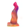 Nxy dildos silikon ljus tunga specialformad penis man och kvinnlig sugkopp analpropp vuxen sexprodukter tjock 0317