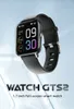 GTS2 Smart Watch 1,69 tum Full Touch Bluetooth Waterproof Män Kvinnor Väder Temperatur Mätning Pastlar Larm Sömnövervakning