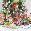 Julinpackning Paper Green Decoration Craft Paper Gift Wrap Decorative Xmas Party Packing Package Papers Presents