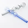 Y239 Smoking Pipe About 6.3 Inches 30mm OD Colorful Calabash Style Tube Oil Rig Glass Pipes