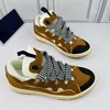 10A Extraordinary Casual Shoes Designer Mesh Woven Lace Up Style 90s Embossed Leather Sneakers Men Ladies Nappa Calfskin Rubber Platform Sole