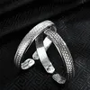 Bangle Belt Pattern Heart Sutra Bracelet Bracelet Man Man Women Women Star Jewelrybangle Inte22