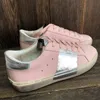 Golden Sneakers Deluxe Brand Shoes Women Hi star Casual Shoes Sequin gold Pink Classic White Do -Old Dirty SuperStar Man Shoe