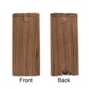 50pcs Wood Dugout One Hitter Smoking Pipe Kit 4 Colors Dry Herb Tobacco Box Cigarette Case Tube With Hook Portable Accessories