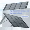 Solpaneler vikbar bärbar mobil monokristallin kisel 100W fotovoltaisk kraftproduktion hushåll utomhus kraftförsörjning