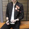 Printemps automne hommes Bomber veste à glissière mâle décontracté Streetwear Hip Hop Slim Fit pilote manteau hommes vêtements M3XL XXXL 220808