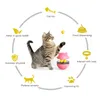 Cat Toys Cats Toy Funny Pet Training Tool Läcking Ball Education Tumbler Pets Products Accesorries Wh0633