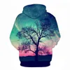 Space Galaxy Hoodies 3D Sweatshirts MenWomen Hoodie Print Star Nebula Paar Trainingsanzug Herbst Winter Mit Kapuze Hoody Tops Kleidung L220704