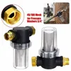 40100 Mesh Garden Hose Filter Attachment for Pressure Washers Pump Inlet 34 "Connector Accessoires Y200106